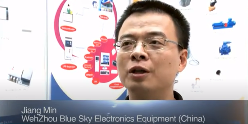 Interview with Mr Jiang Min of Bluesky at the World LP Gas Forum 2011, Doha