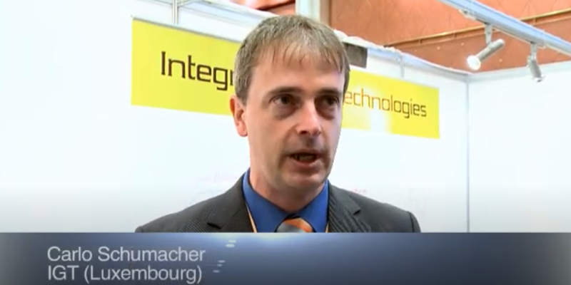 Interview with Mr Carlo Schumacher of IGT at the World LP Gas Forum 2011, Doha