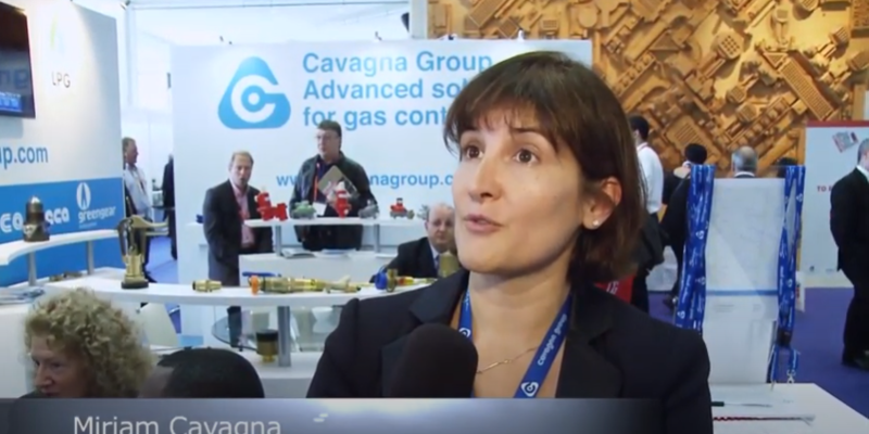 Interview with Miriam Cavagna of Cavagna Group at the World LP Gas Forum 2013