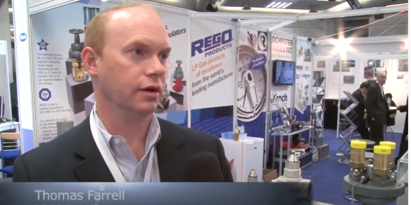 Interview with Thomas Farrell of RegO at the World LP Gas Forum 2013