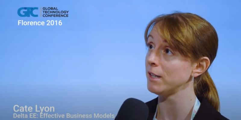 Interview with Cate Lyon of Delta EE at the GTC 2016